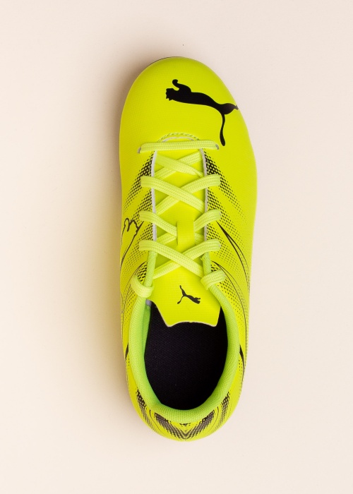 Puma futbolo bateliai kietai natūralios Attacanto Fg ag Jr