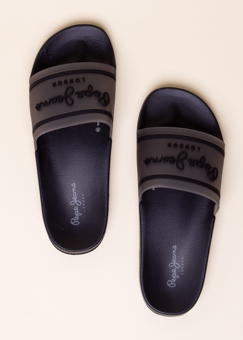 Pepe Jeans paplūdimio šlepetės Slider Translucent