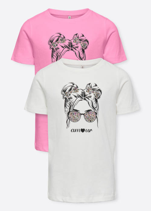 Only marškinėliai 2 poros Kita