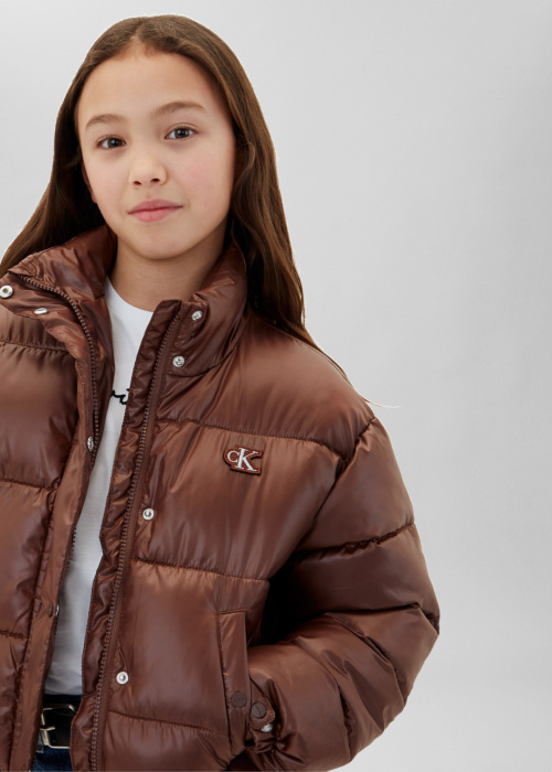 Calvin Klein Tepitud žieminė striukė Shiny