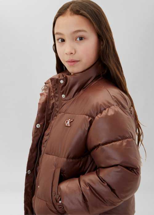 Calvin Klein Tepitud žieminė striukė Shiny