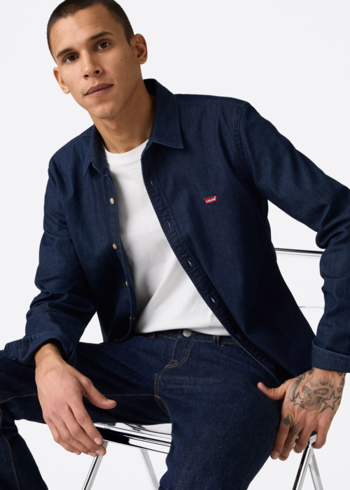 Levi's marškiniai Ls Battery Hm Shirt Slim Mookie