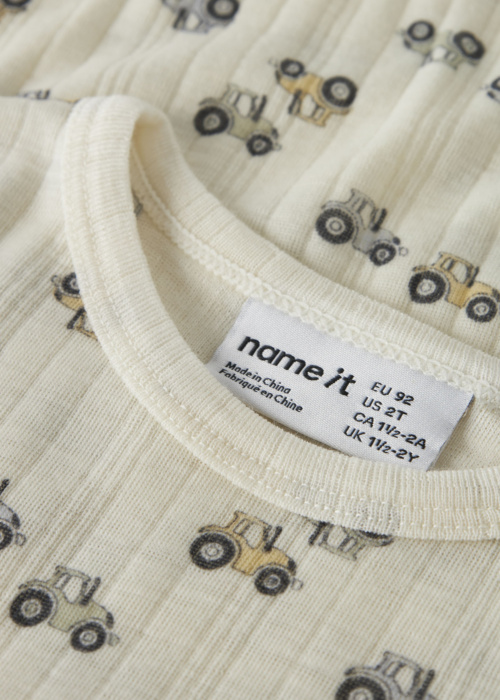 Name It Mini termo apatiniai drabužiai Wang Wool