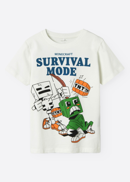 Name It Kids marškinėliai Saba Minecraft