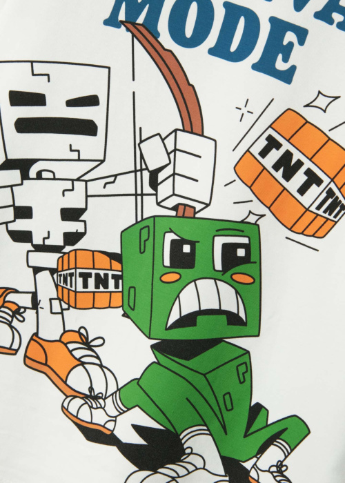 Name It Kids marškinėliai Saba Minecraft