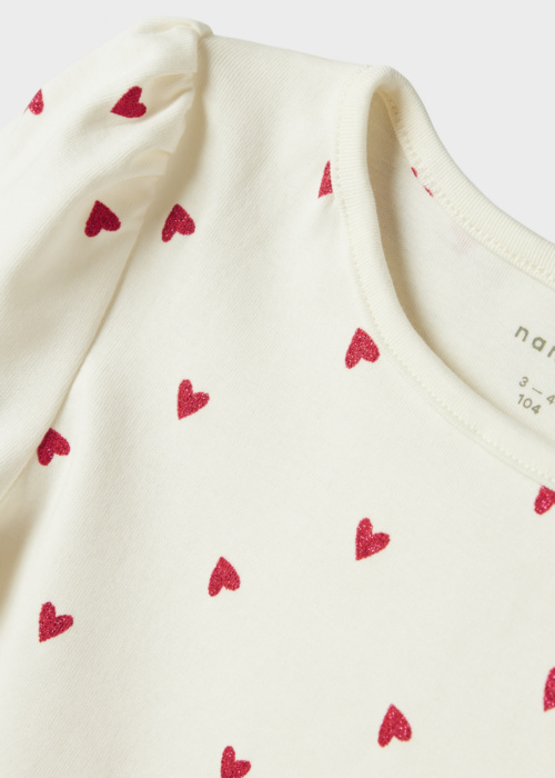Name It Mini marškinėliai Dheart