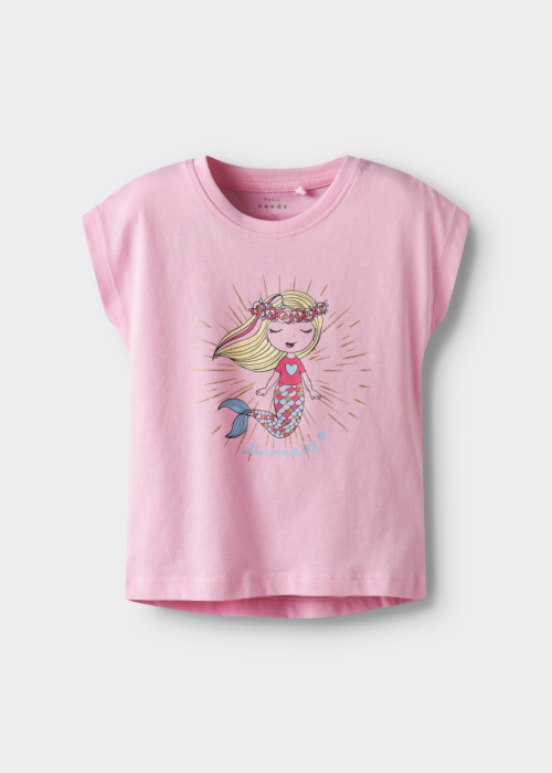 Name It Mini marškinėliai Violet