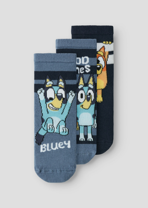 Name It Mini kojinės Justin Bluey 3 pack