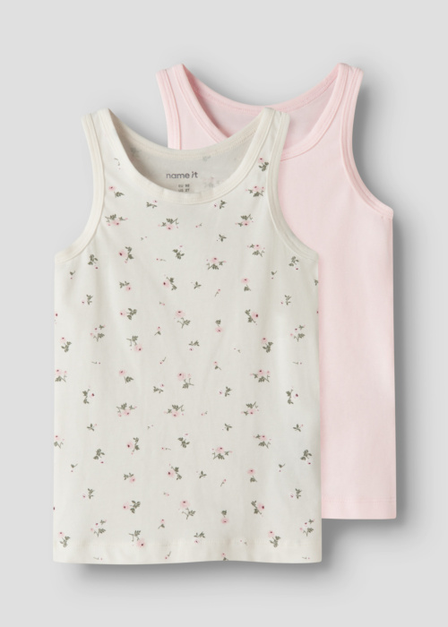 Name It Mini marškinėliai Flower 2p