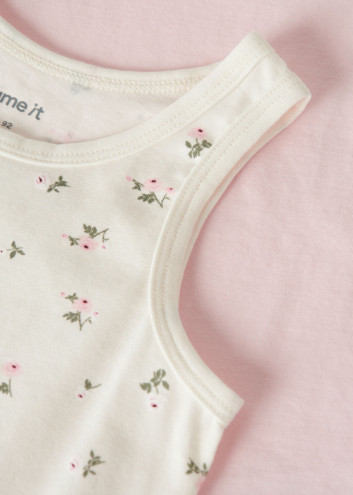 Name It Mini marškinėliai Flower 2p