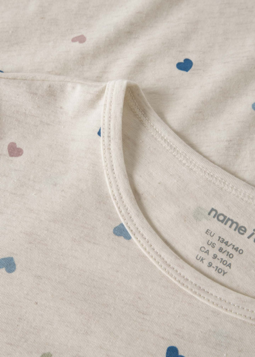 Name It Kids naktinukai Nightgown Hearts