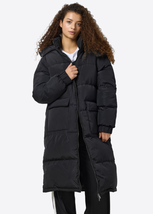 Noisy May pūkinis paltas Cerise