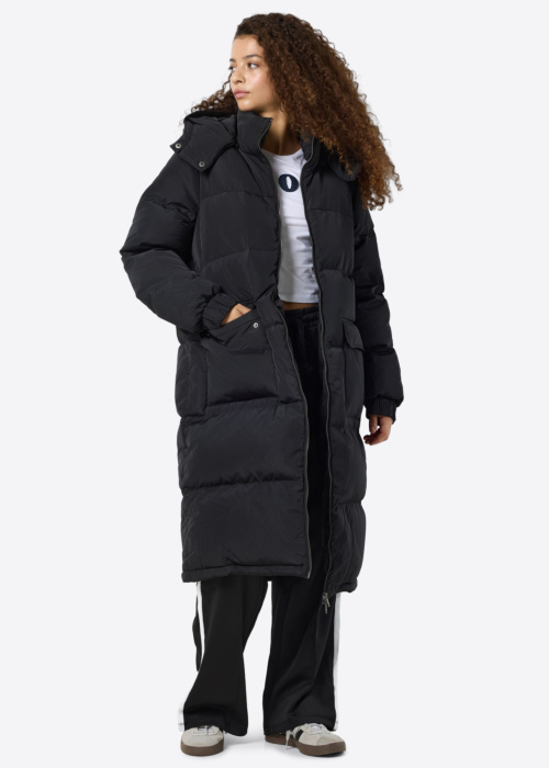 Noisy May pūkinis paltas Cerise