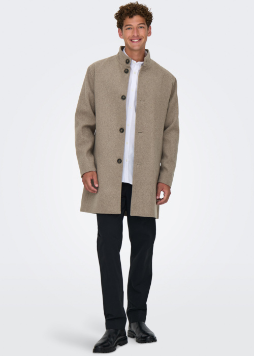 Only & Sons pavasario-rudens paltas Charles Wool