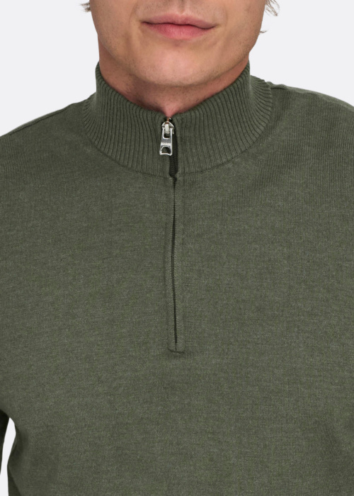 Only & Sons megztinis Loui Reg 12 Mel Half Zip Knit