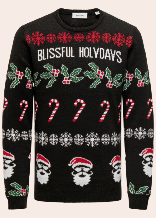 Only & Sons kalėdinis megztinis Xmas