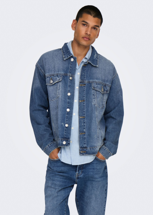 Only & Sons džinsinis švarkas Just