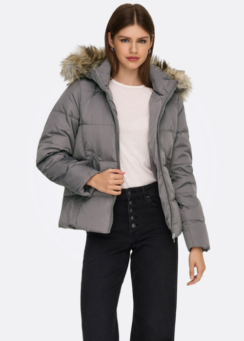 Only pūkinė striukė Newrhoda