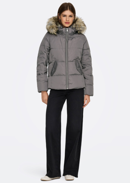 Only pūkinė striukė Newrhoda