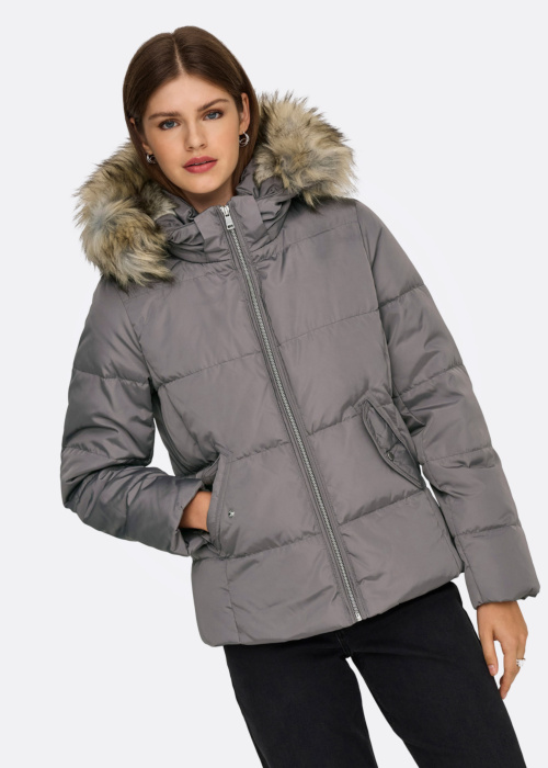 Only pūkinė striukė Newrhoda