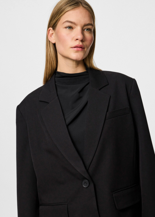 Pieces švarkas Kamil Ls Loose Blazer Bc