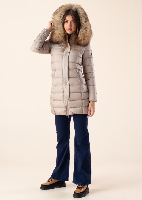 Rockandblue pūkinis paltas Joyce