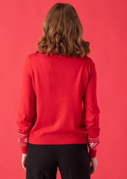 Vero Moda kalėdinis megztinis Newfrostydeer