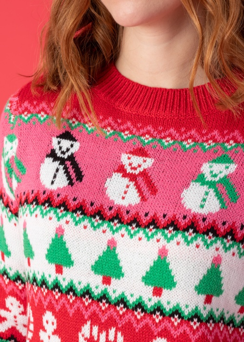 Vero Moda kalėdinis megztinis Xmasmix