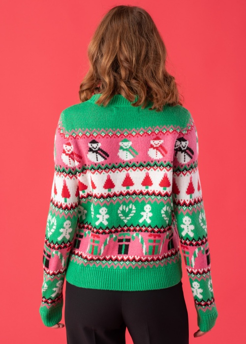 Vero Moda kalėdinis megztinis Xmasmix