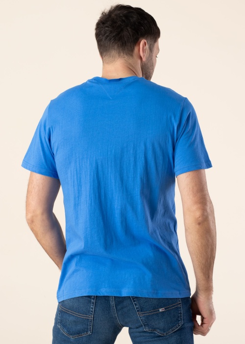 Tommy Jeans marškinėliai Slim Essential Flag