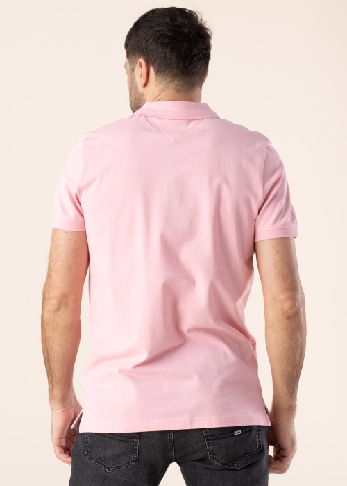 Tommy Jeans polo marškinėliai Slim Placket