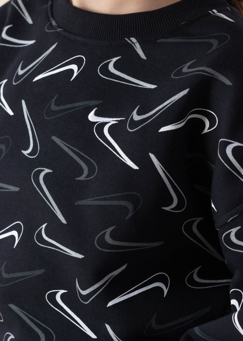 Nike džemperis Nsw Club Flc Ovrszd Crw Logotipas