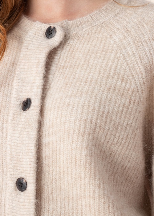 Selected megztinis Lulu Ls Knit Short Cardigan