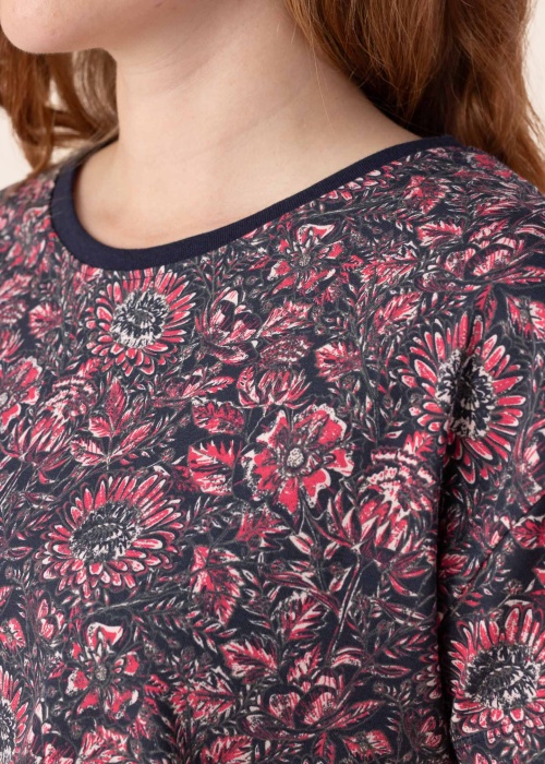 Mustang marškinėliai Indigo Flowers