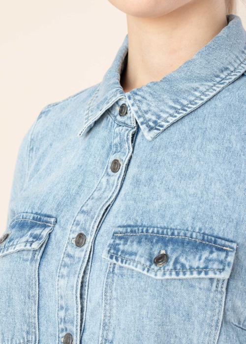 Vero Moda džinsinė suknelė Jennie Ss Short Denim Dress Ga