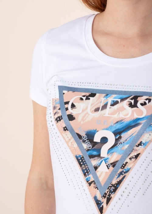 Guess marškinėliai Leo Triangle