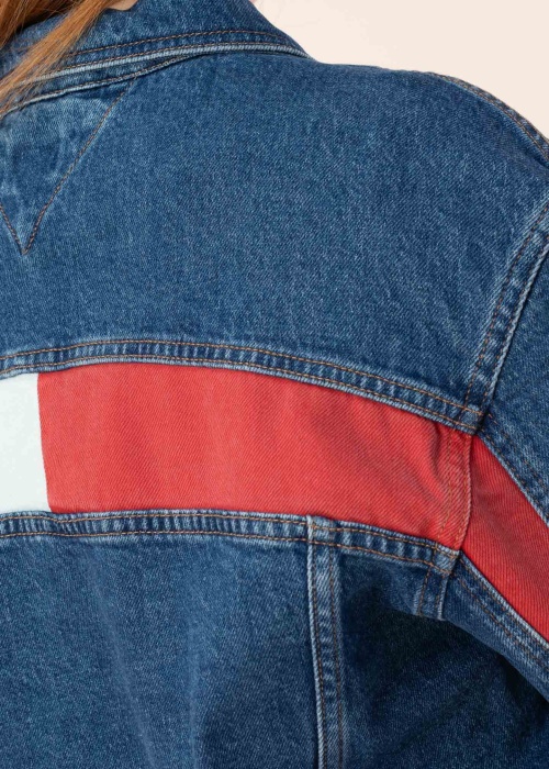 Tommy Jeans džinsinis švarkas Claire Crp Jckt Flg Ch6134 Ext