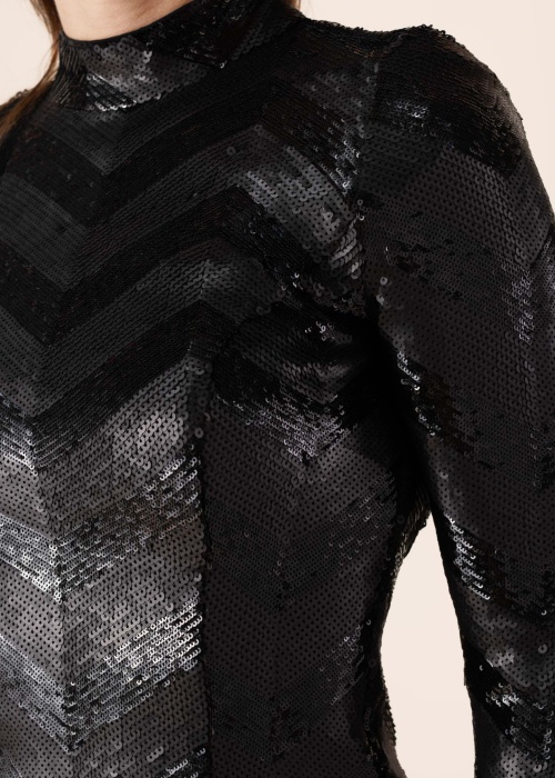 SuperDry formali suknelė Chevron Open Back