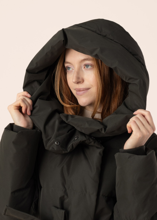 Vero Moda pūkinis paltas Leonie