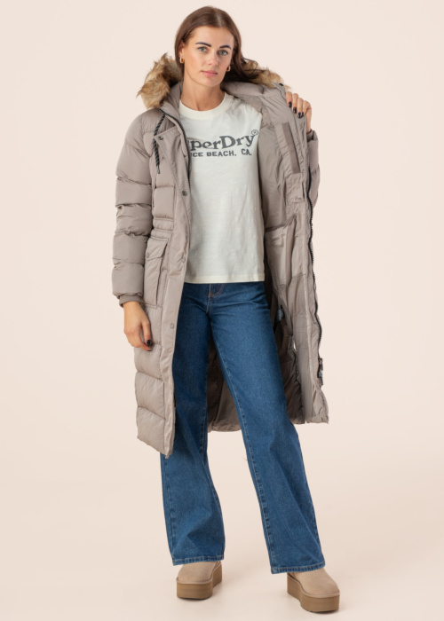 SuperDry žieminis paltas Everest Longline