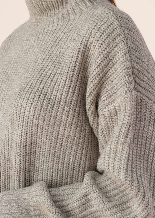 SuperDry megzta suknelė Chunky Rib