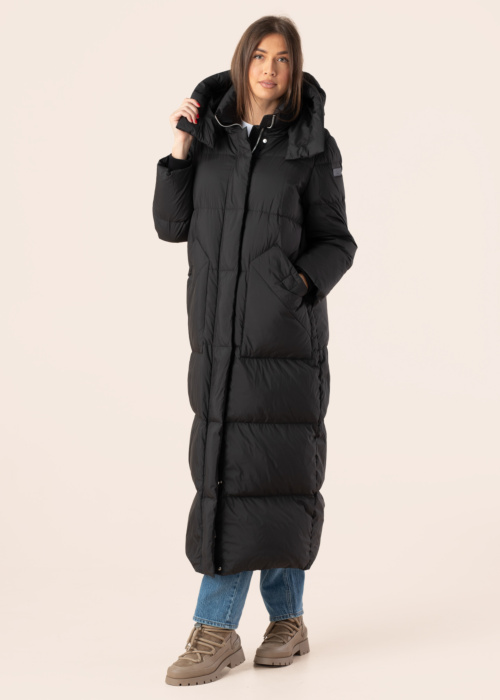 BRIESTA ブリエスタ marble blue NUTS OUTDOOR Rockandblue pūkinis paltas Gigi, Juoda | WEEKEND