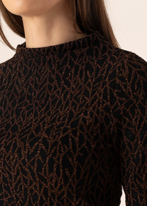 Noisy May palaidinė aukštu kaklu Gilly