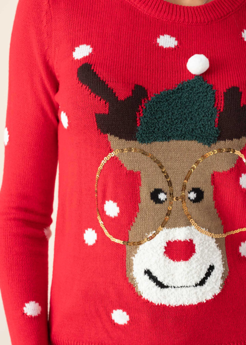 Vero Moda kalėdinis megztinis Tinsel