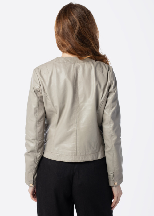 Saki odinė striukė Minnie