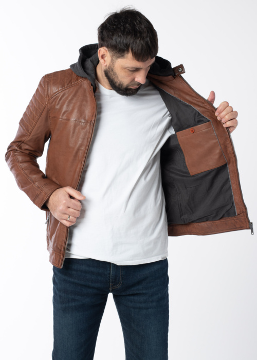 Mustang odinė striukė