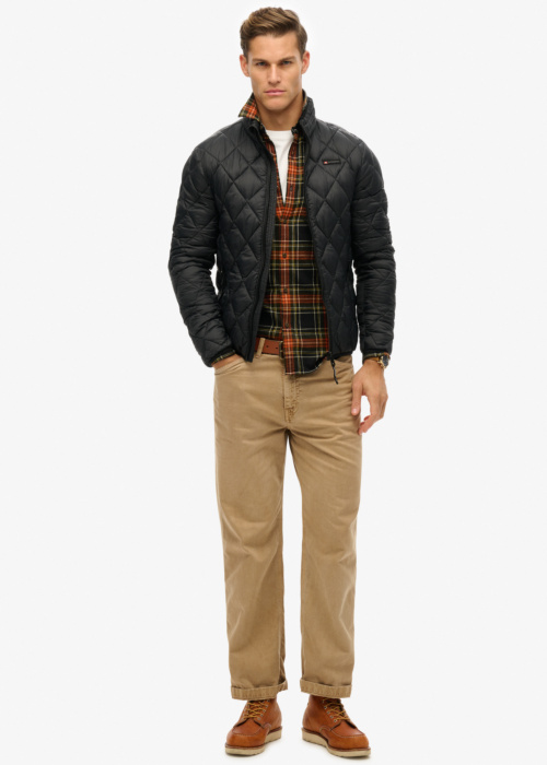 SuperDry pavasario-rudens striukė Diamond Quilt Fuji Lite