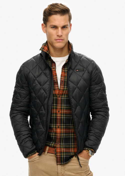 SuperDry pavasario-rudens striukė Diamond Quilt Fuji Lite