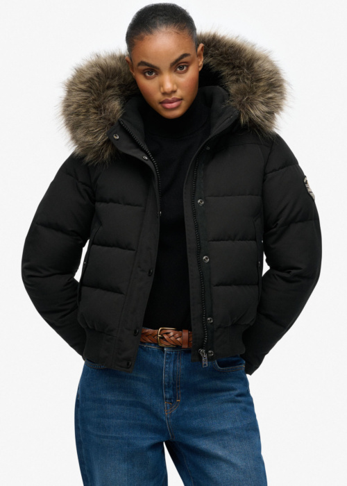 SuperDry dygsniuota žiemine striuke Everest