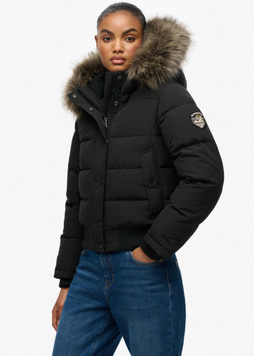 SuperDry dygsniuota žiemine striuke Everest